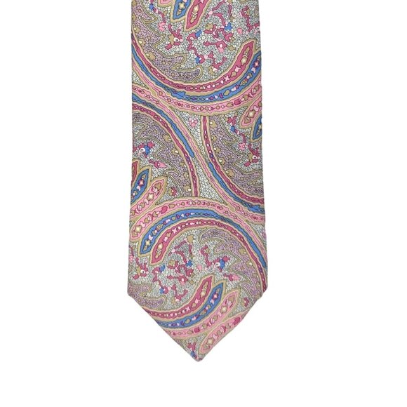 LIBERTY OF‎ LONDON X TARGET Silk Paisley Approx 58" Pink Floral Career Business - Picture 1 of 7